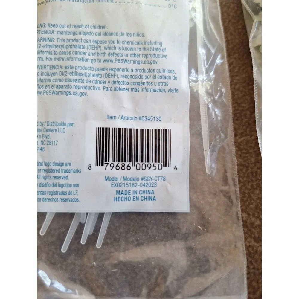 100 Snowflake Cable Ties 4